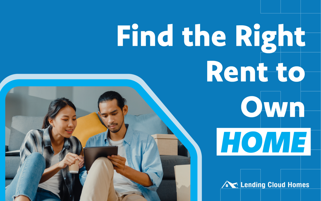 How to Find the Right Rent-to-Own Home